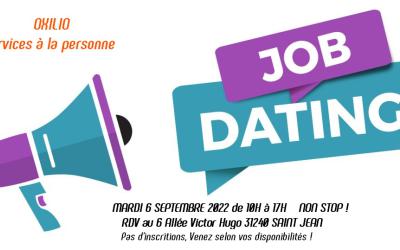 JOURNEE JOB DATING : Mardi 6 Septembre 2022